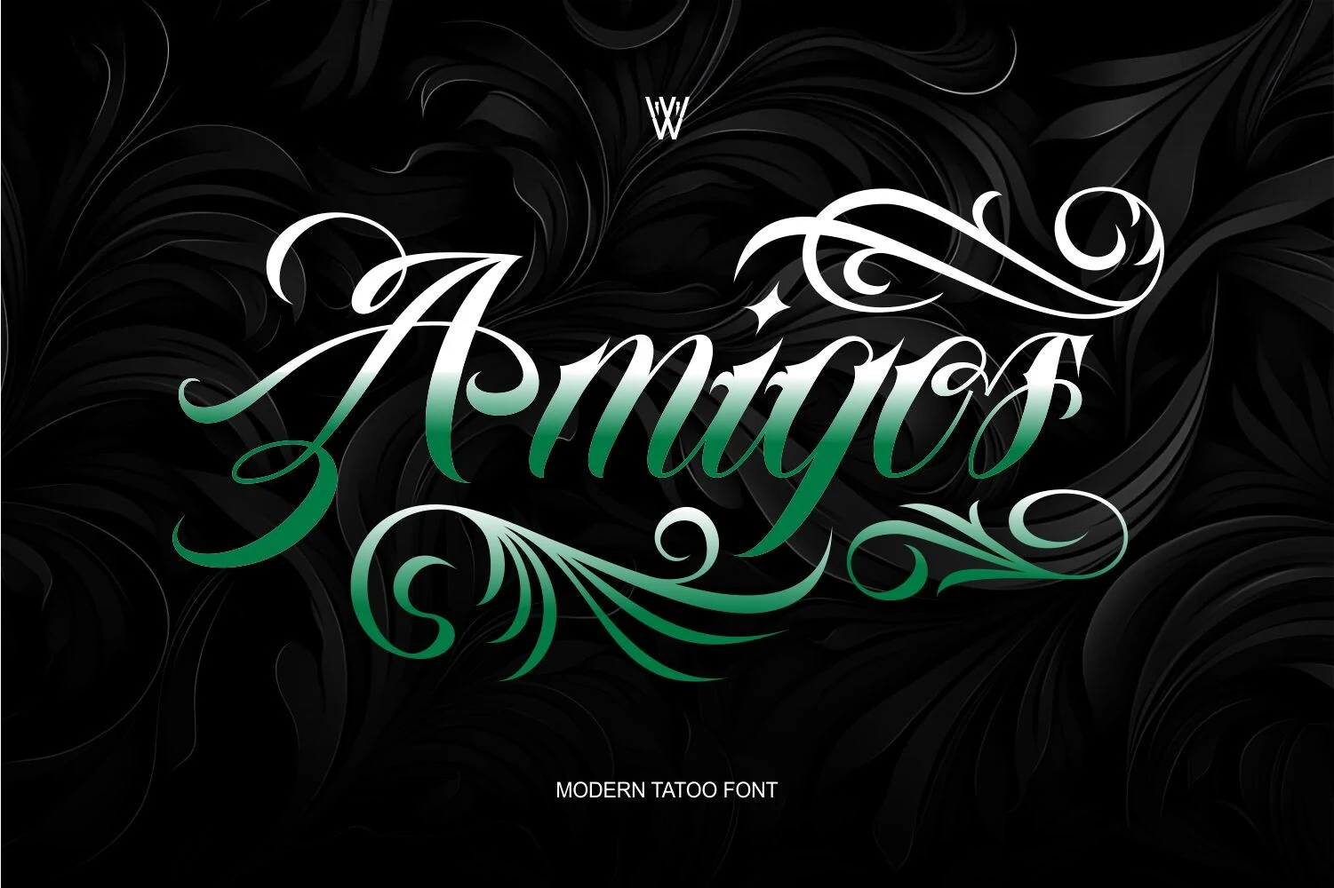 Amigos font preview