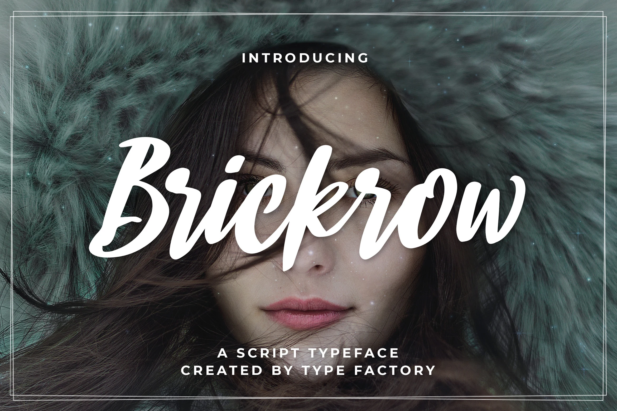 Brickrow font preview