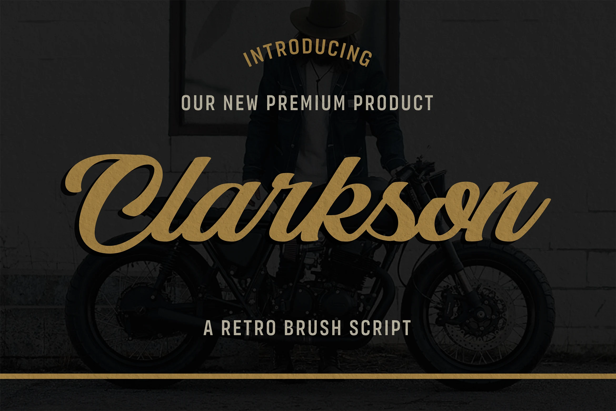 Clarkson font preview