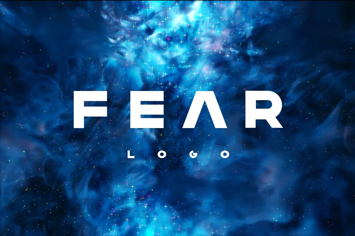 Fear Logo Font preview from a Logo Fonts collection