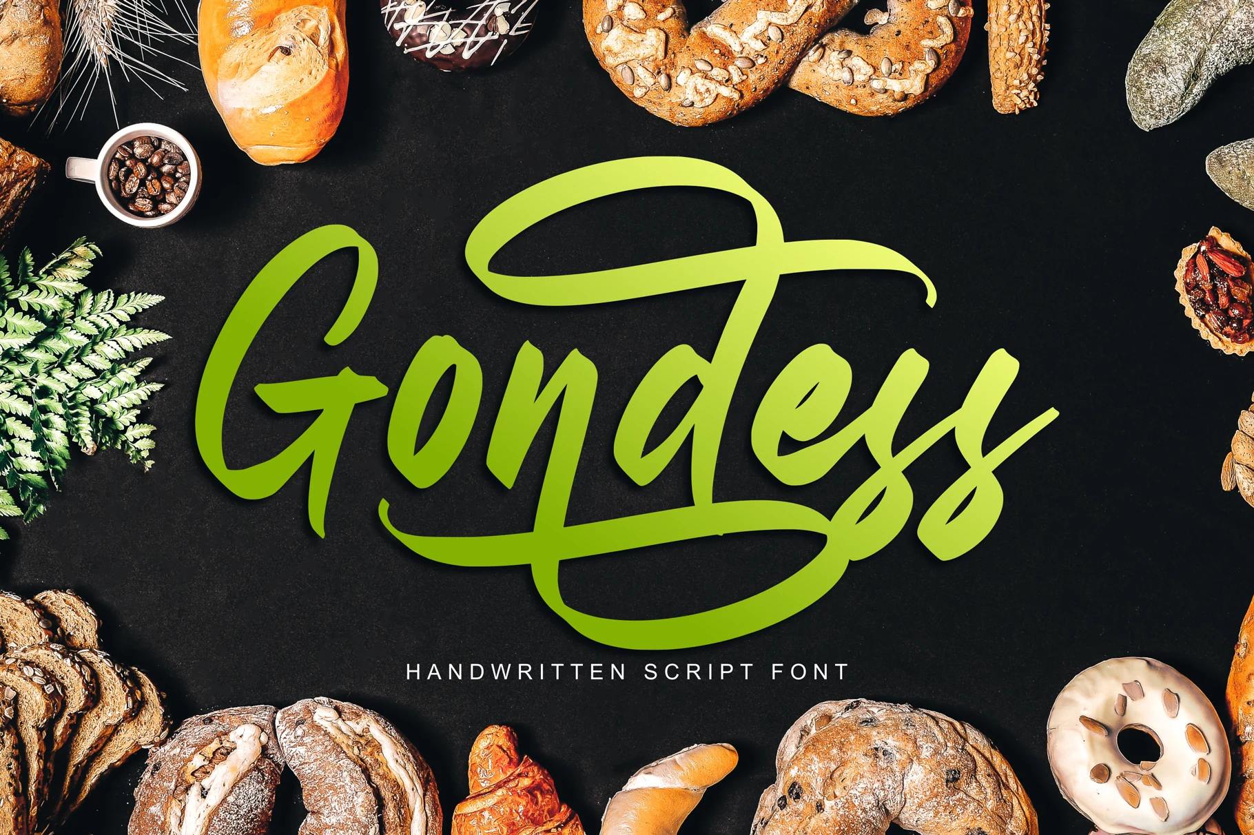 Gondess font preview