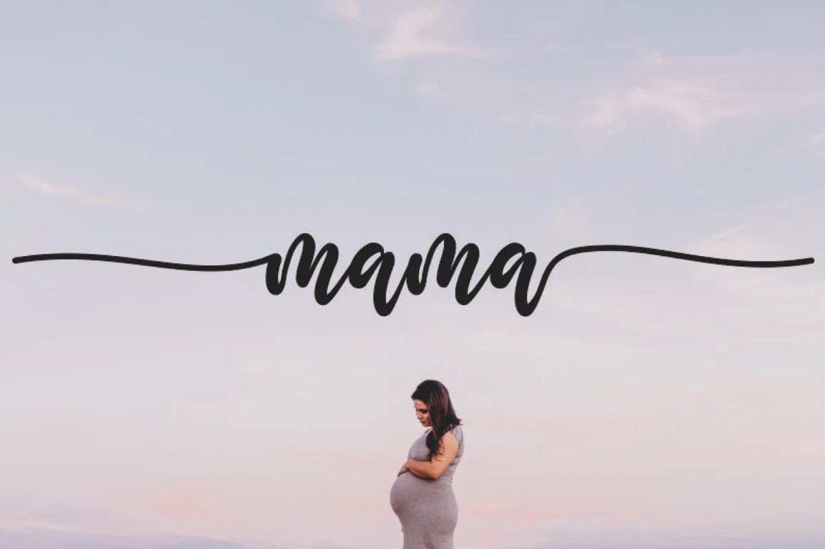 Mama font preview