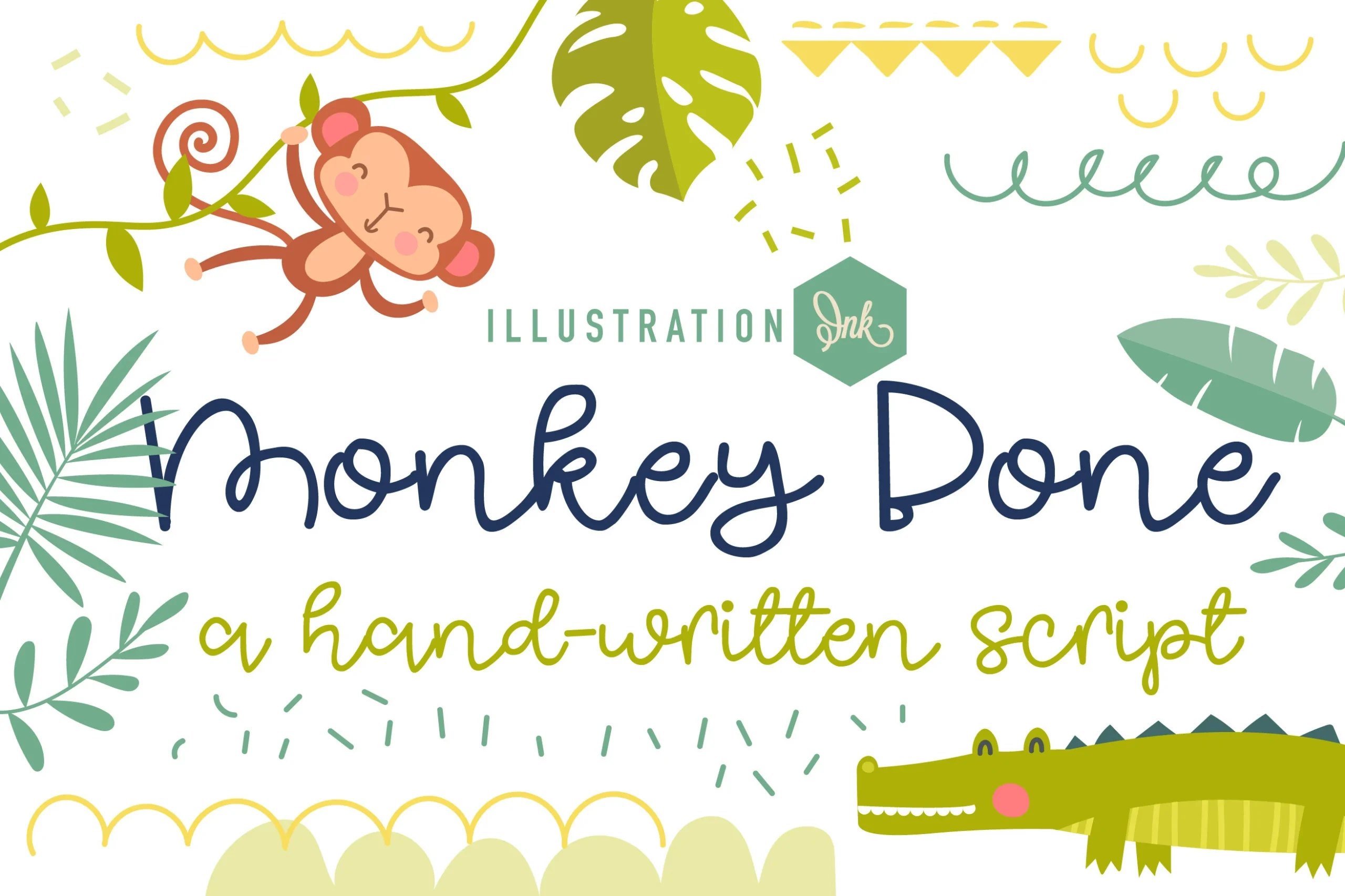 Monkey Bone font preview