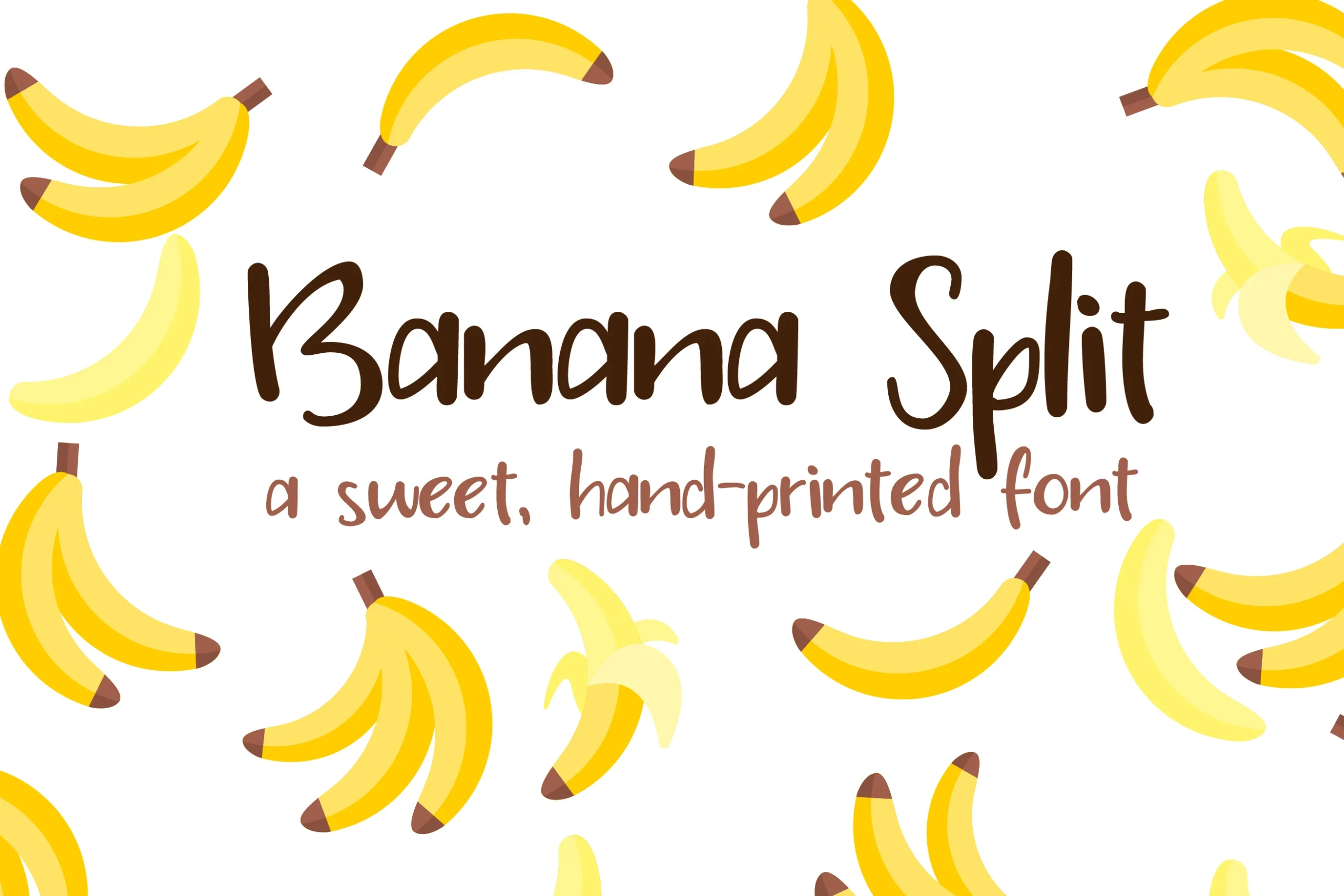 PN Banana Split font preview
