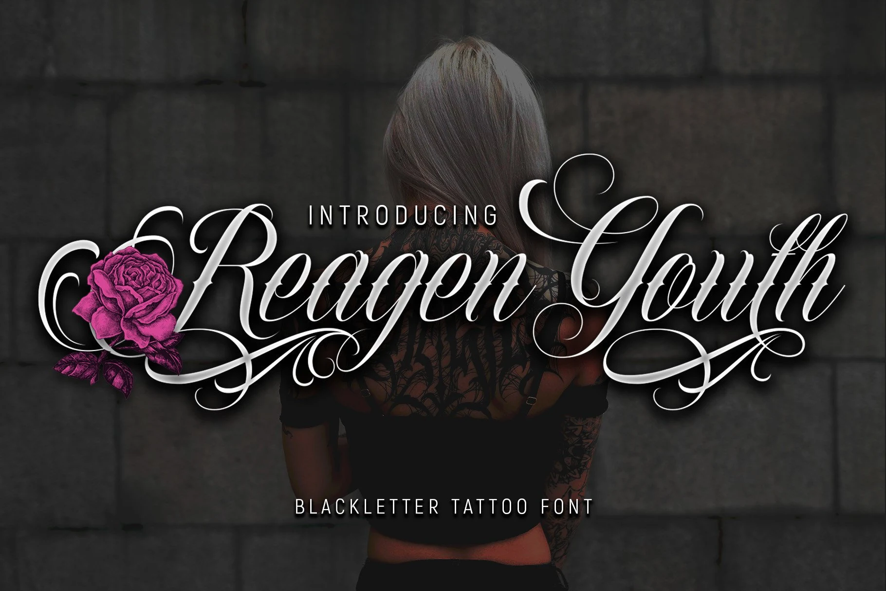 Reagen Youth font preview
