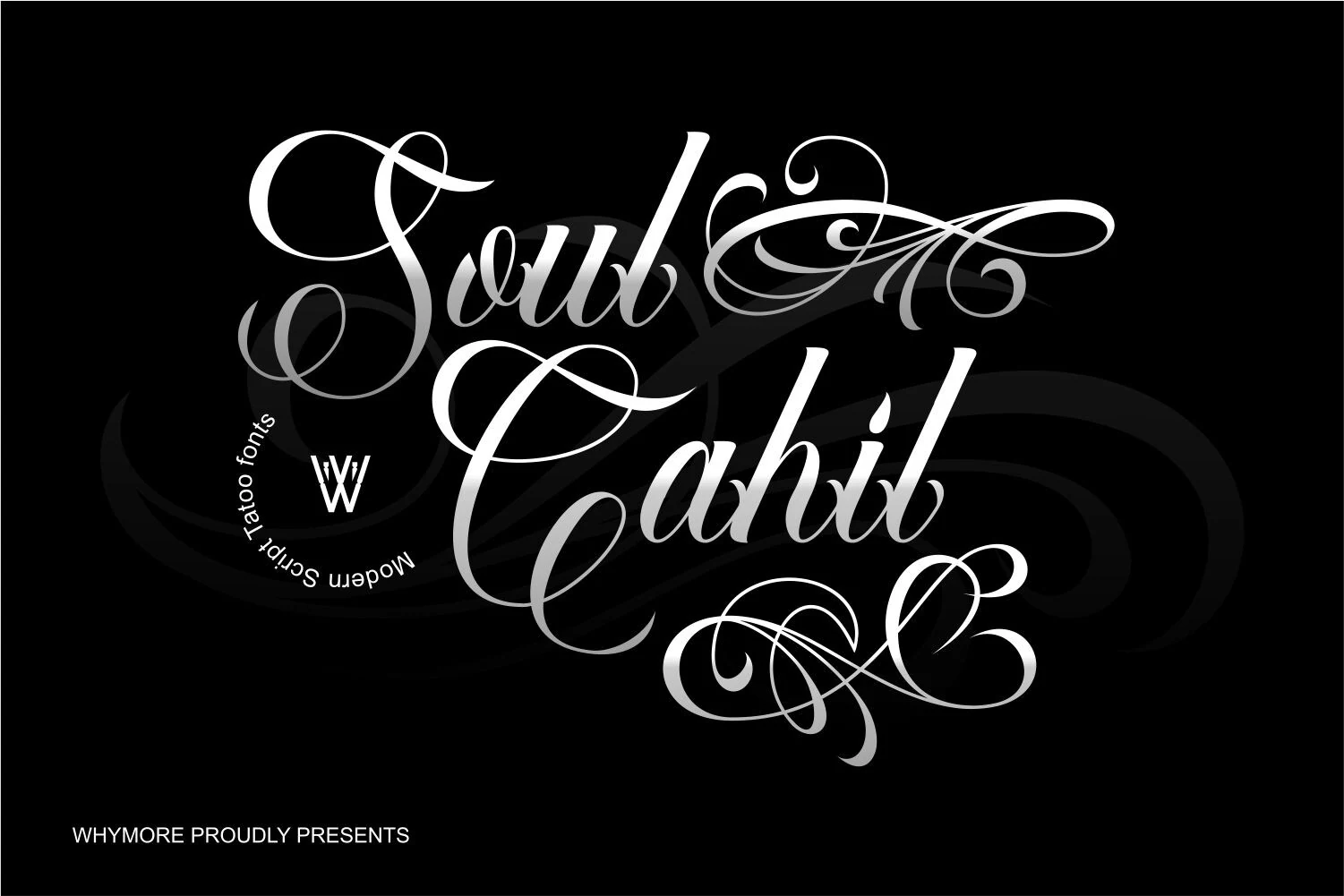 Soul Cahill font preview