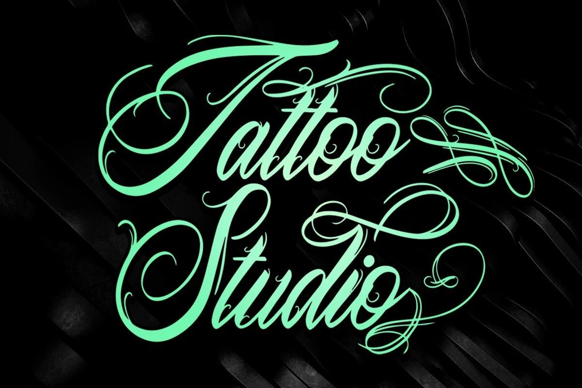 Tattoo Studio font preview