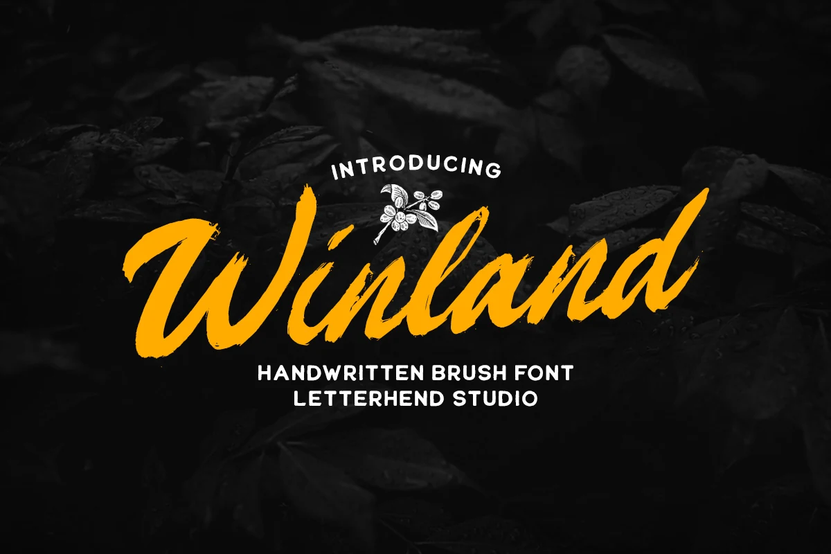Winland font preview